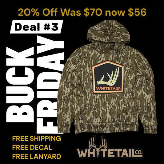 Whitetail Co.Old Tree Bark Hoodie