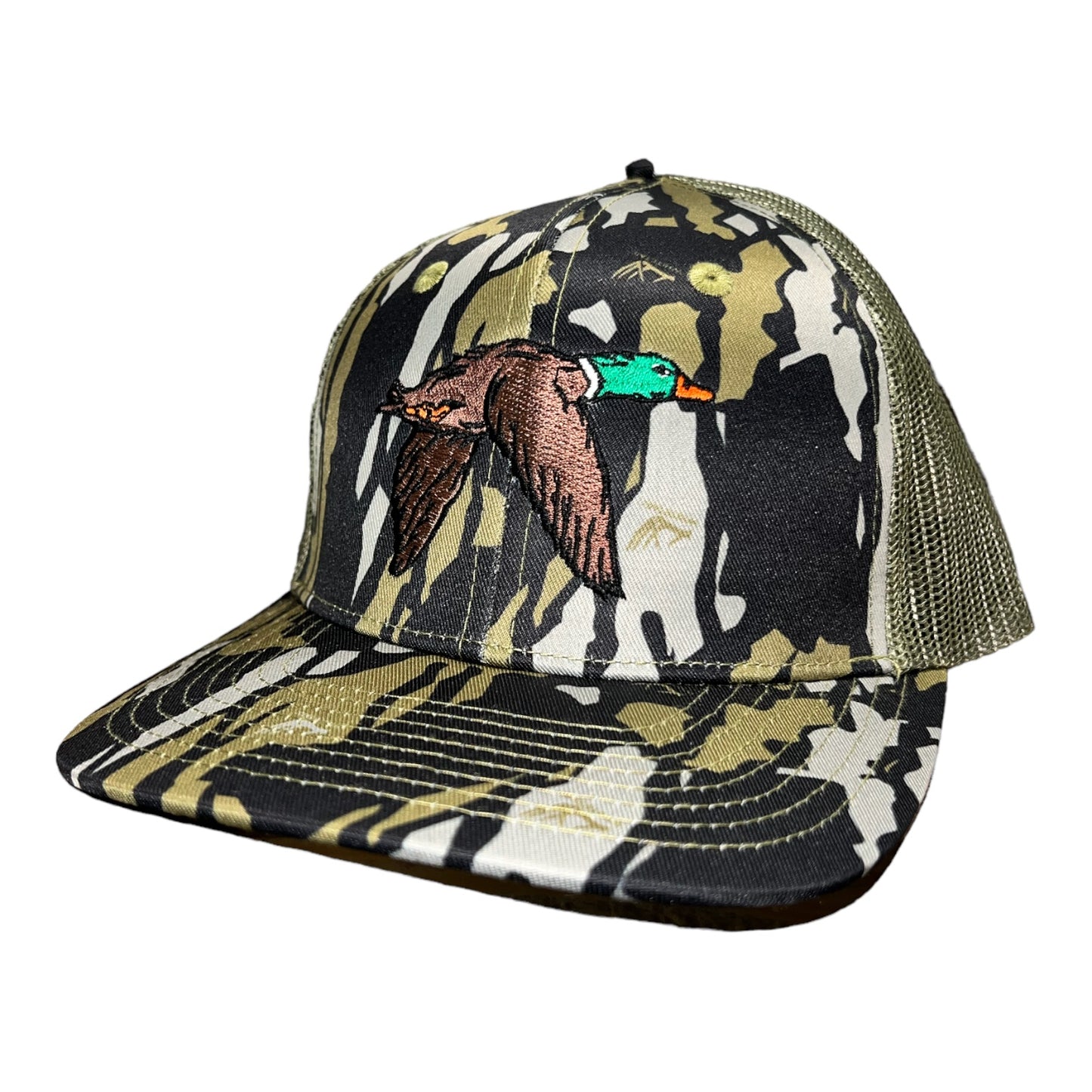 Whitetail Co. Mallard 🦆 Old Tree Bark Camo Trucker