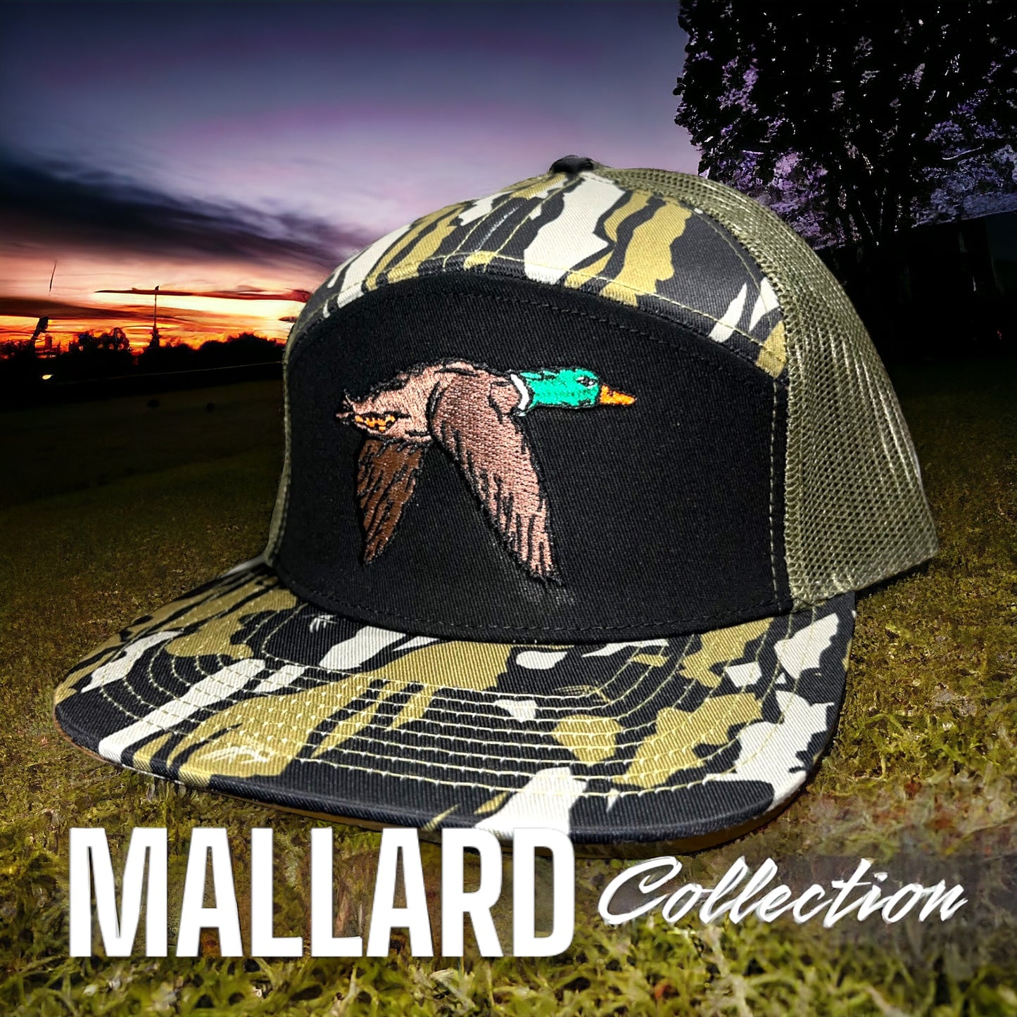 Whitetail Co. Mallard 🦆 7 Panel Old Tree Bark Camo