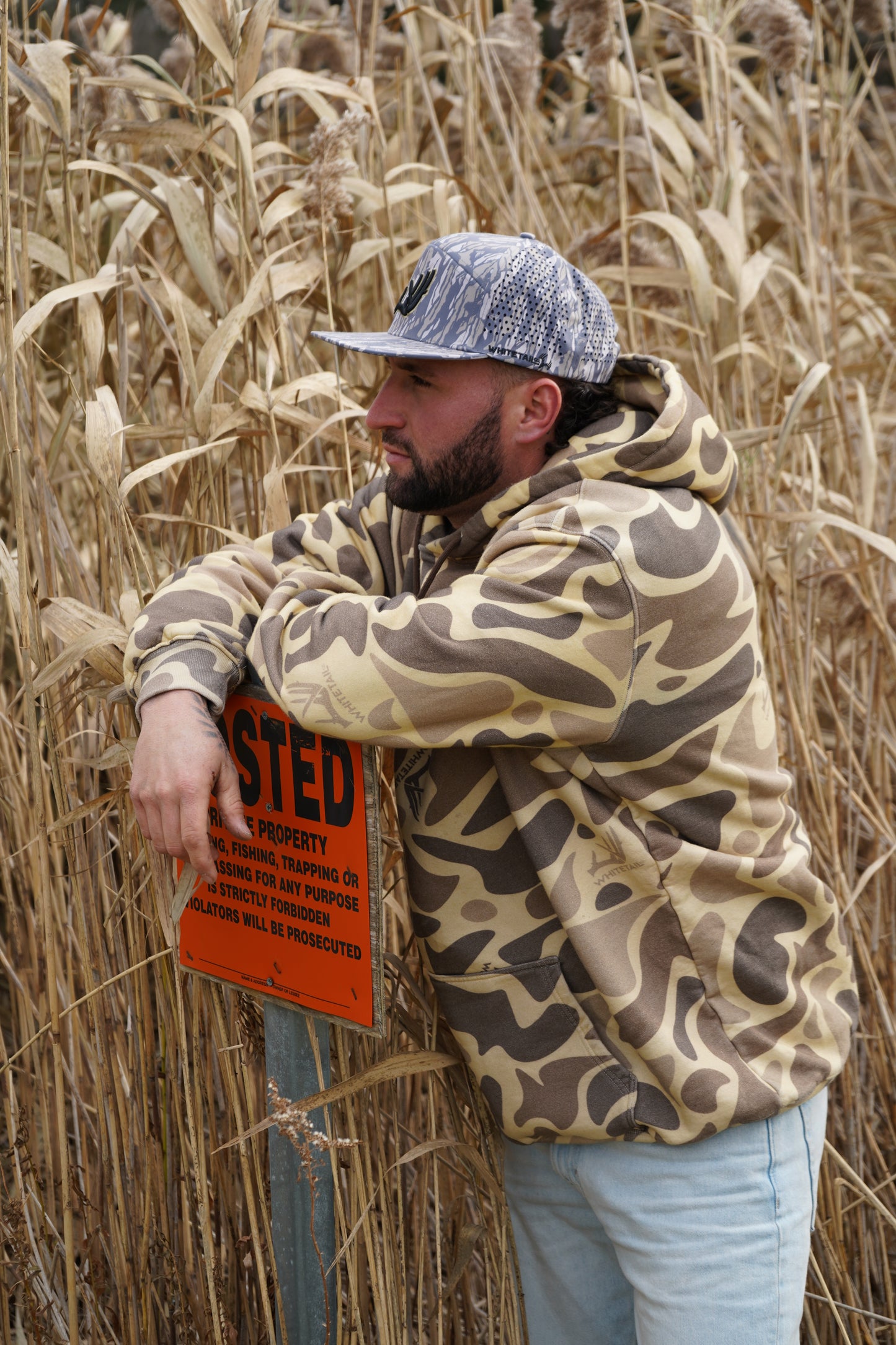 Whitetail Co. Ole Tree Bark Shed 7 Panel