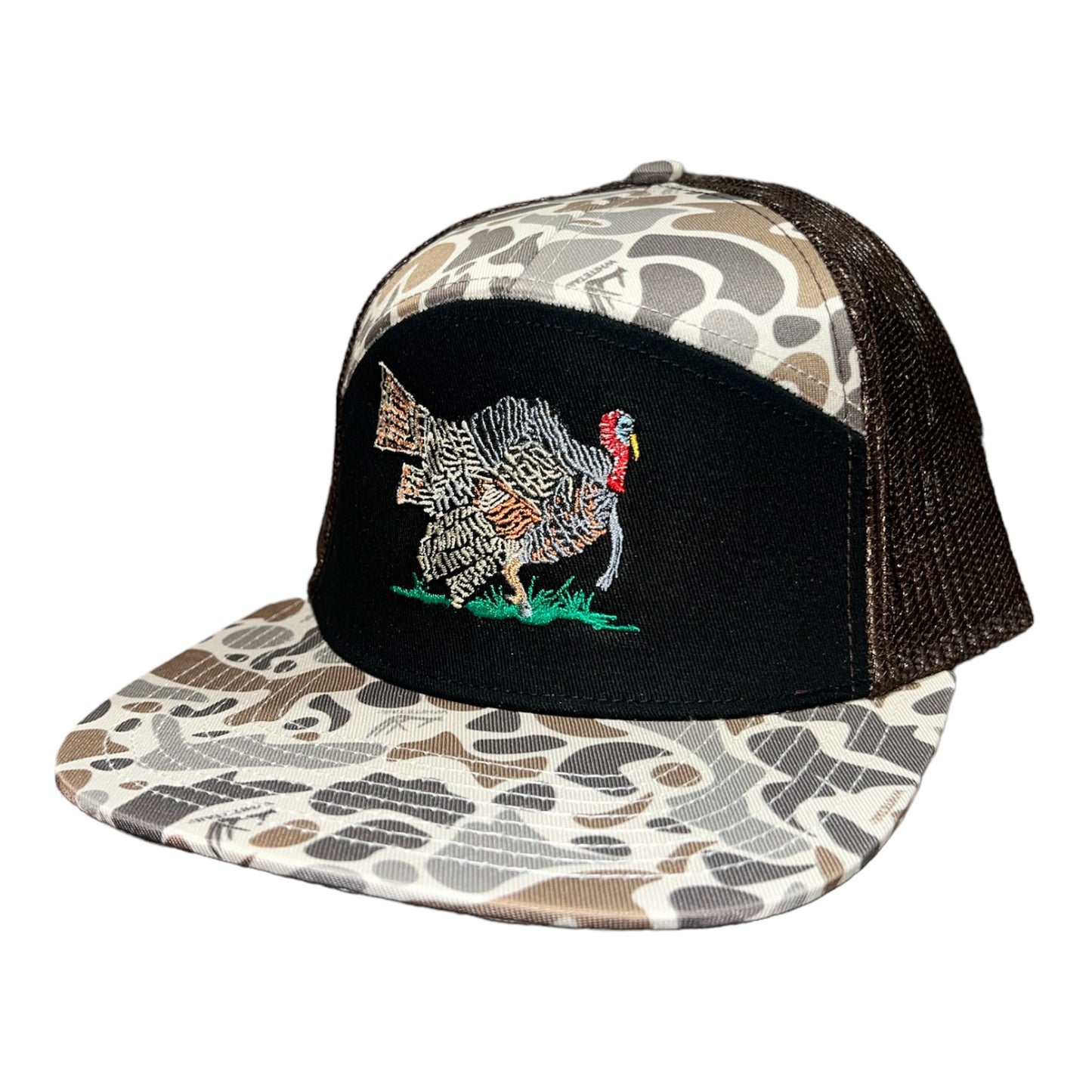 Whitetail Co. Half Strut Old Camo 7 Panel