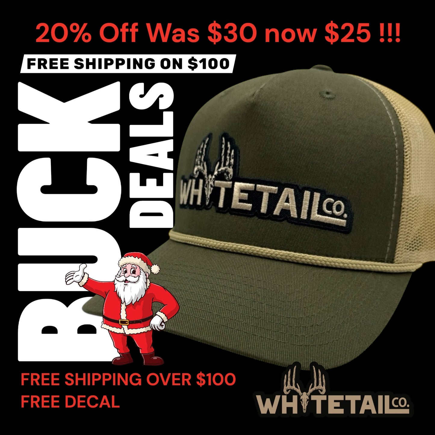 Whitetail Co. Johnny Trucker Ropy Loden/Tan