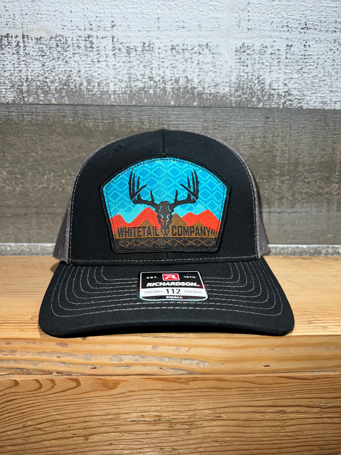 Whitetail Co. Western Cowboy Small Richardson 112 Black/Charcoal