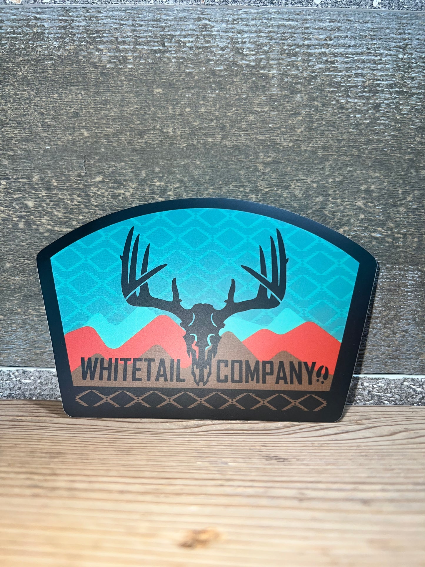 5” Whitetail Co. Western Cowboy Decal