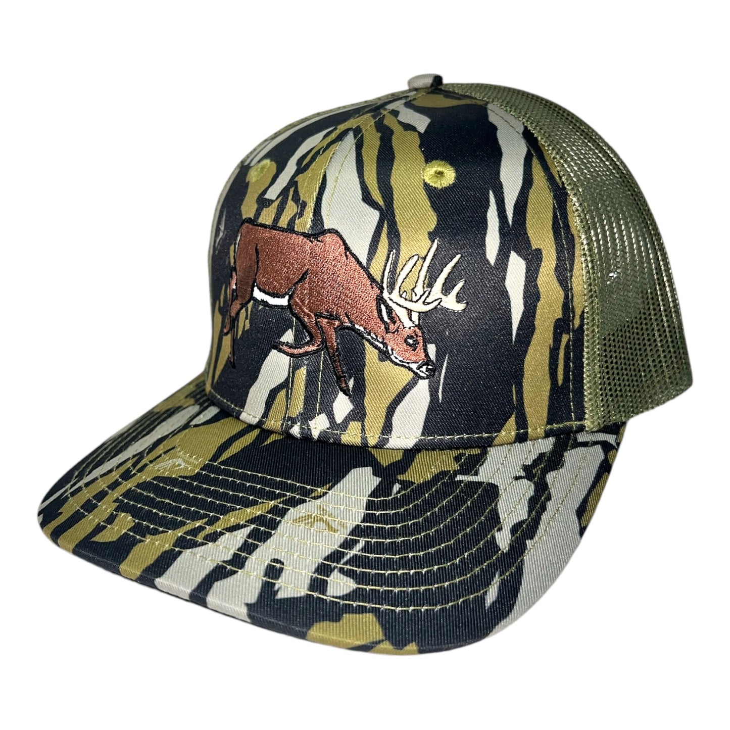 Whitetail Co. Ruttin Buck Tree Bark Trucker