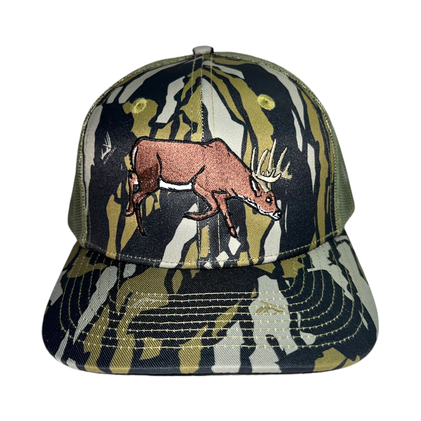 Whitetail Co. Ruttin Buck Tree Bark Trucker