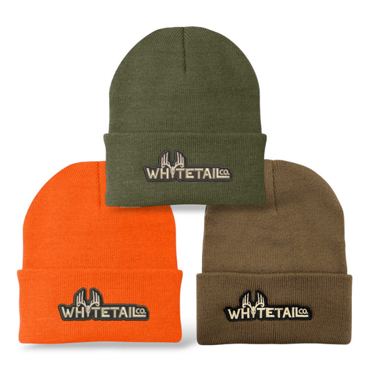 Whitetail Co. Knit Logo Hat