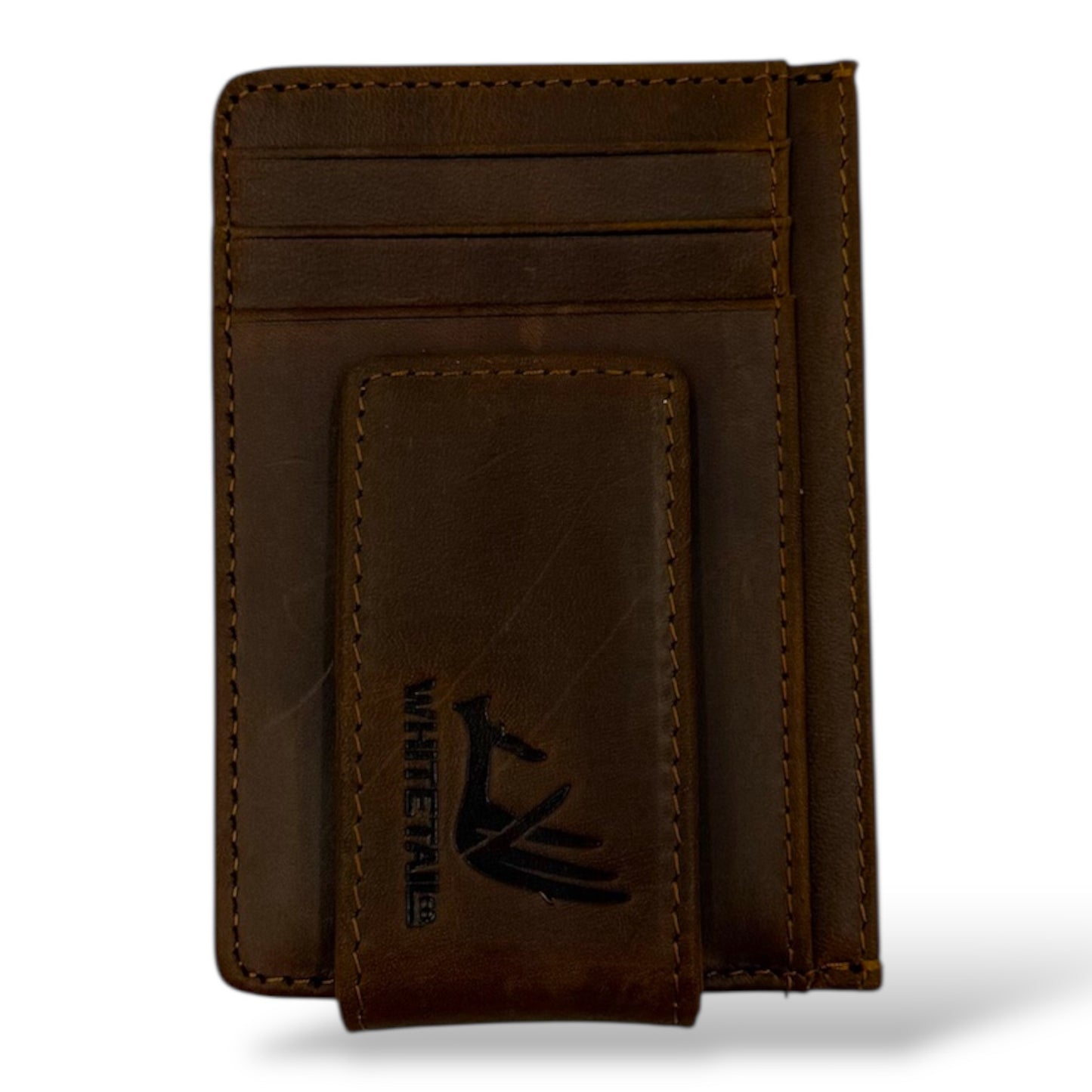 Whitetail Co. Leather Clip Wallet