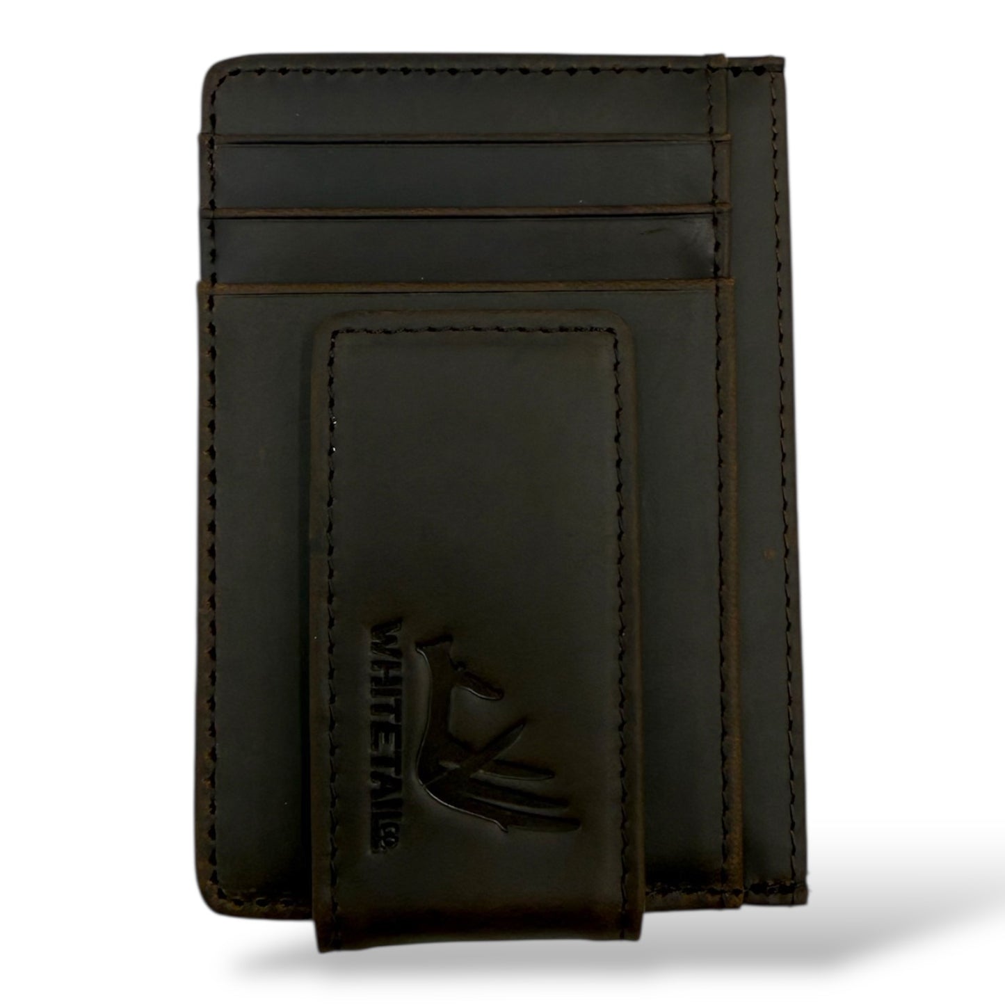 Whitetail Co. Leather Clip Wallet