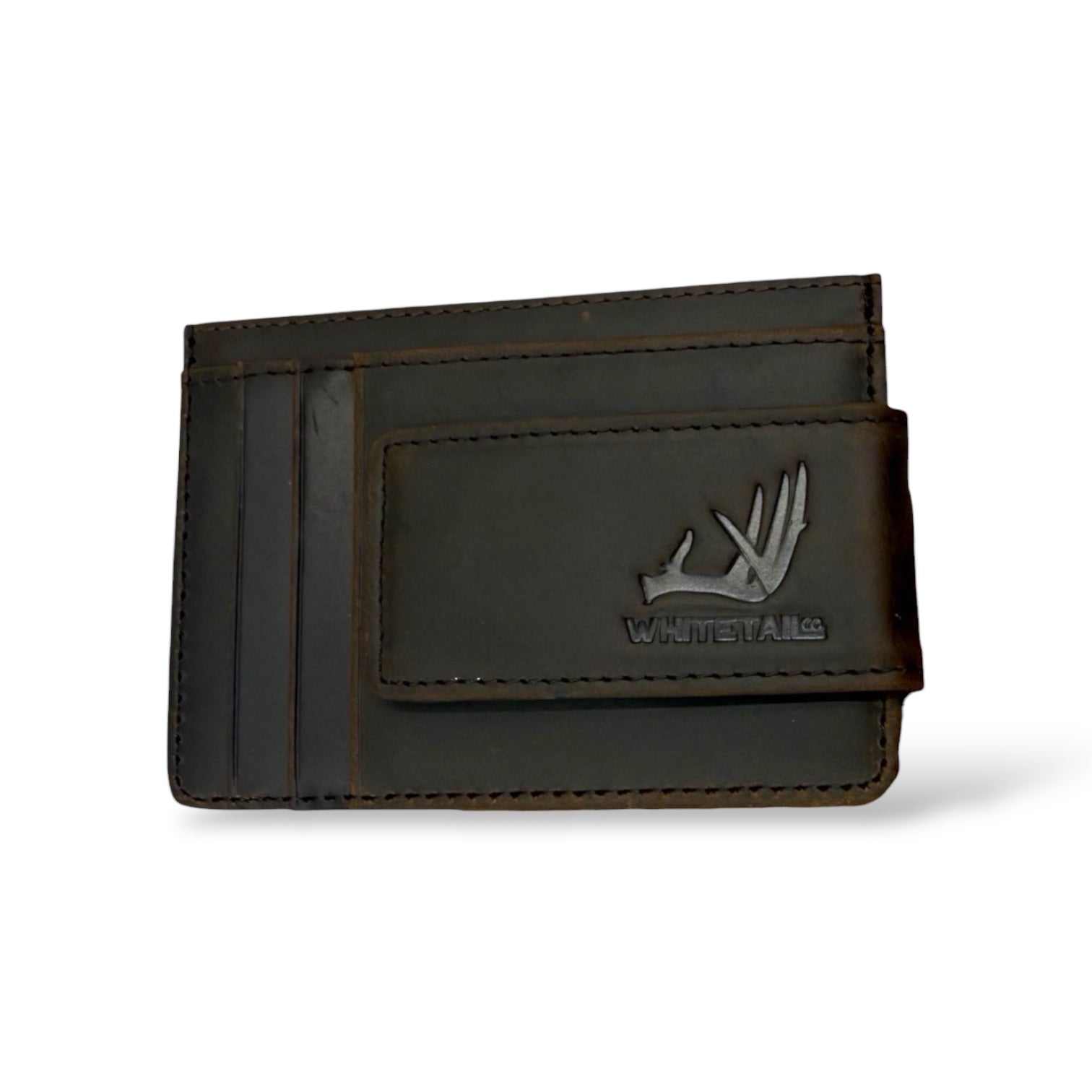 Whitetail Co. Leather Clip Wallet