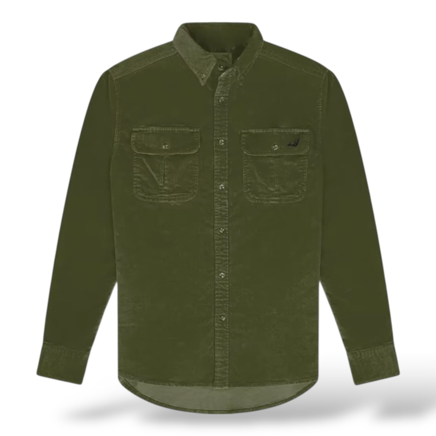 Coming Fall 26 Whitetail Co. Old Worn  Corduroy Button Up Loden
