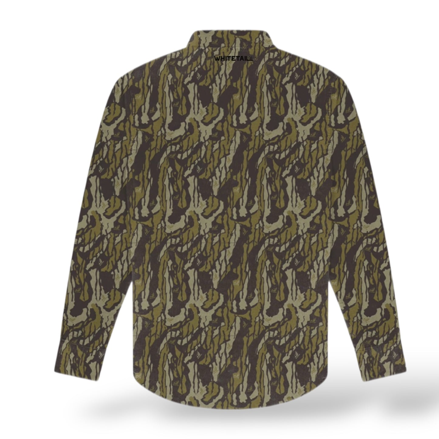 Coming Fall 26 Whitetail Co. Old Tree Bark Worn  Corduroy Button Up