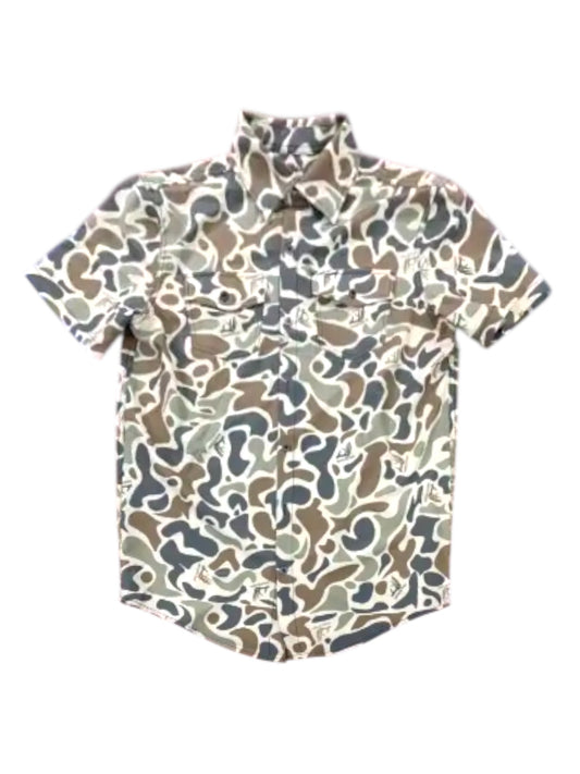 Coming Soon !!! Whitetail Co. Old Camo Button Up