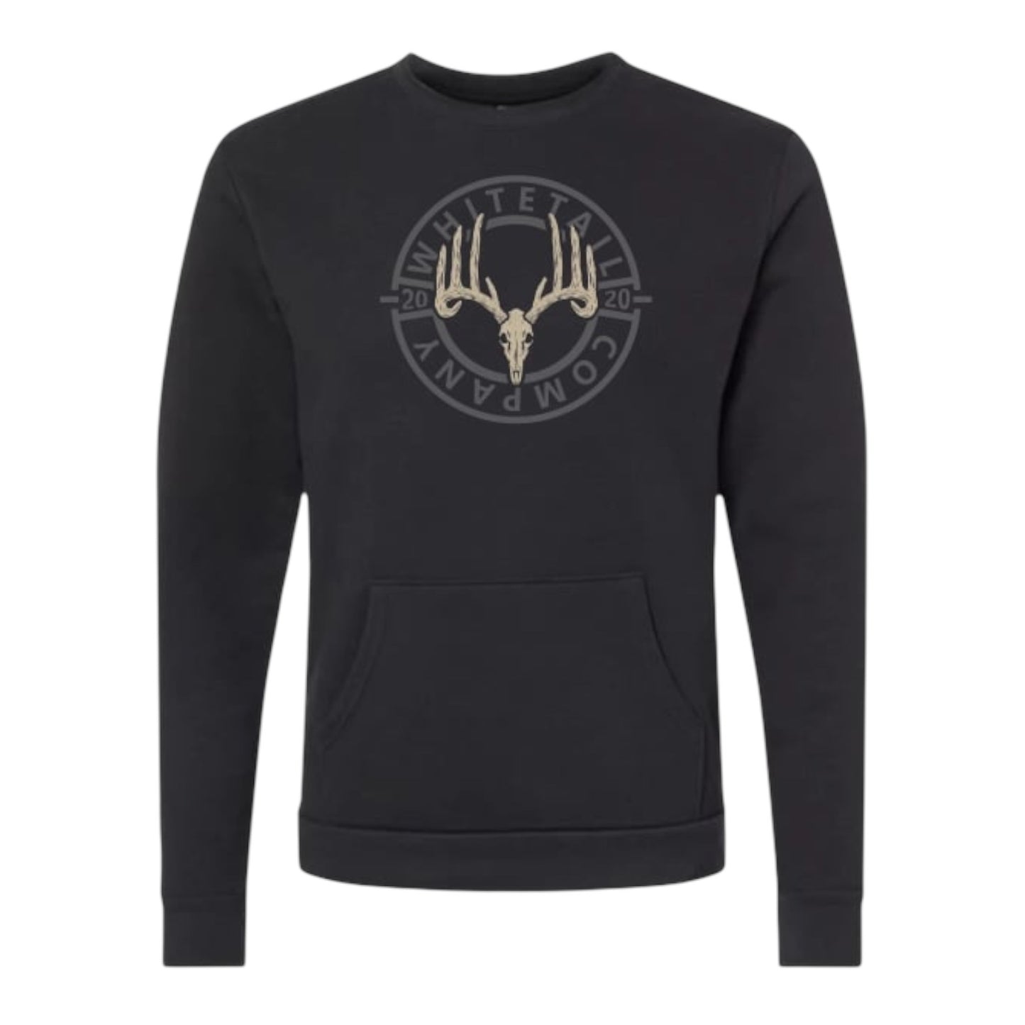 Whitetail Co. Unisex Pocket Sweatshirt Black