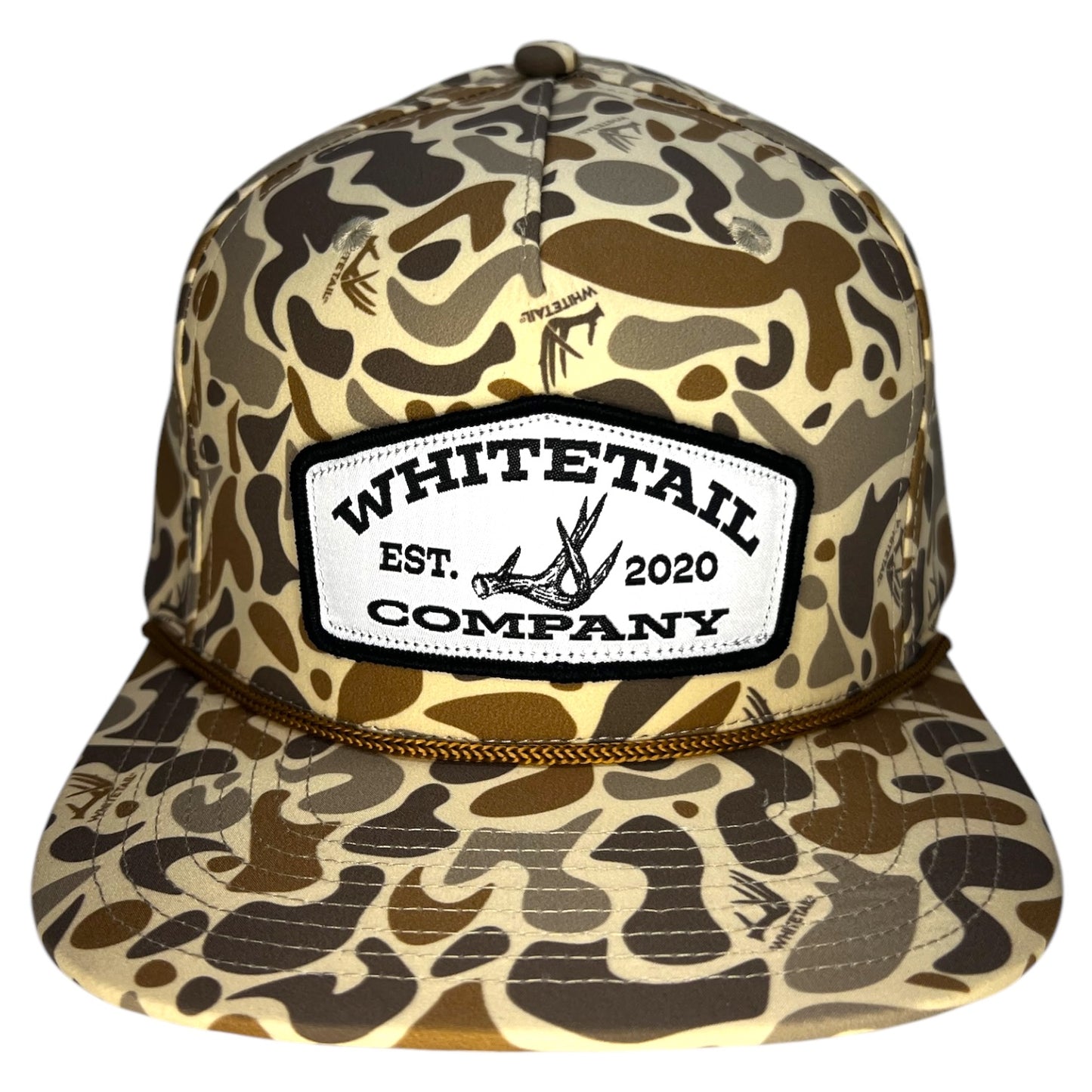 Whitetail Co. Old Camo Ropy Trucker Structured Shed Patch