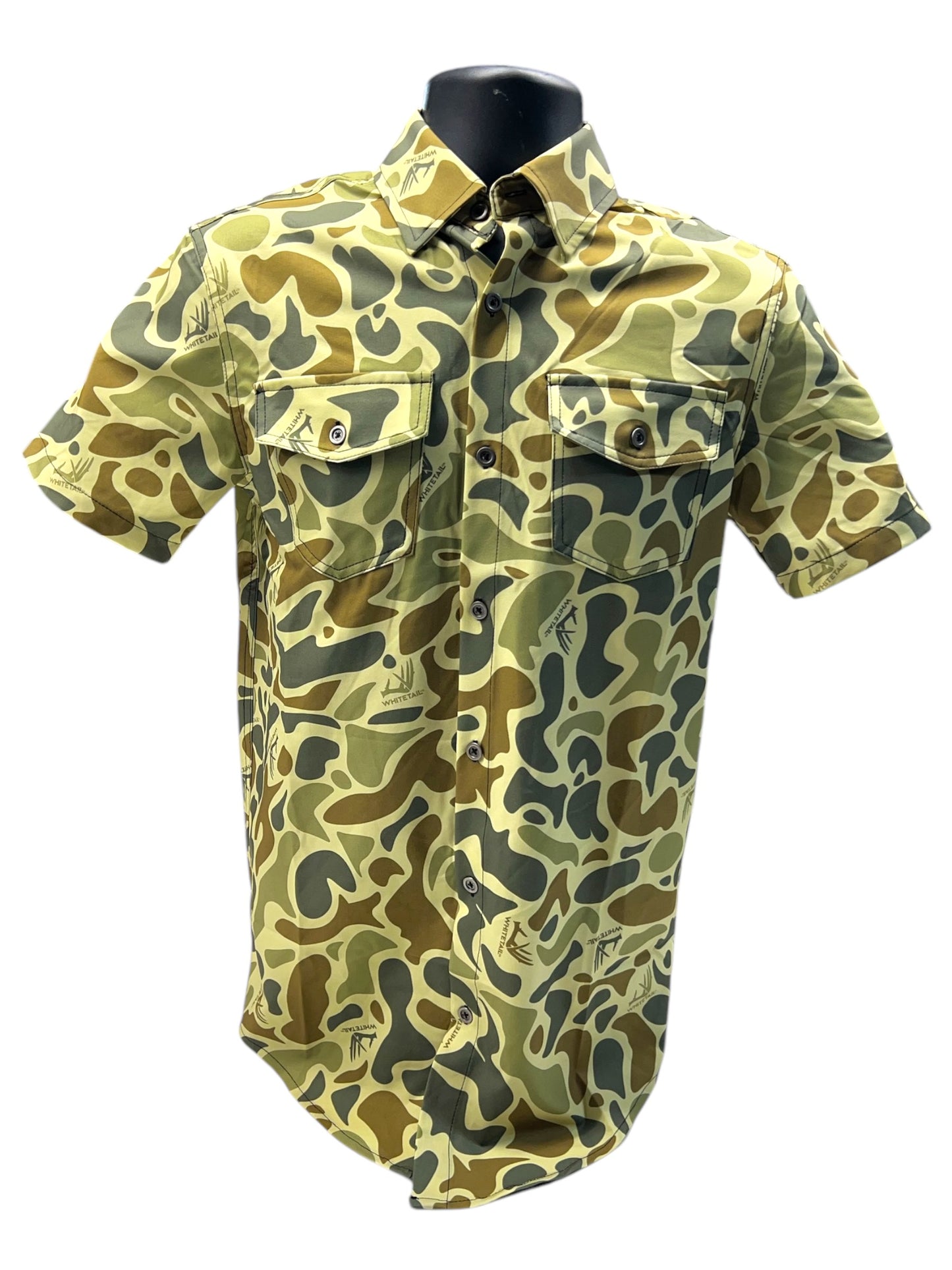 New Whitetail Co. Old Camo Button Up