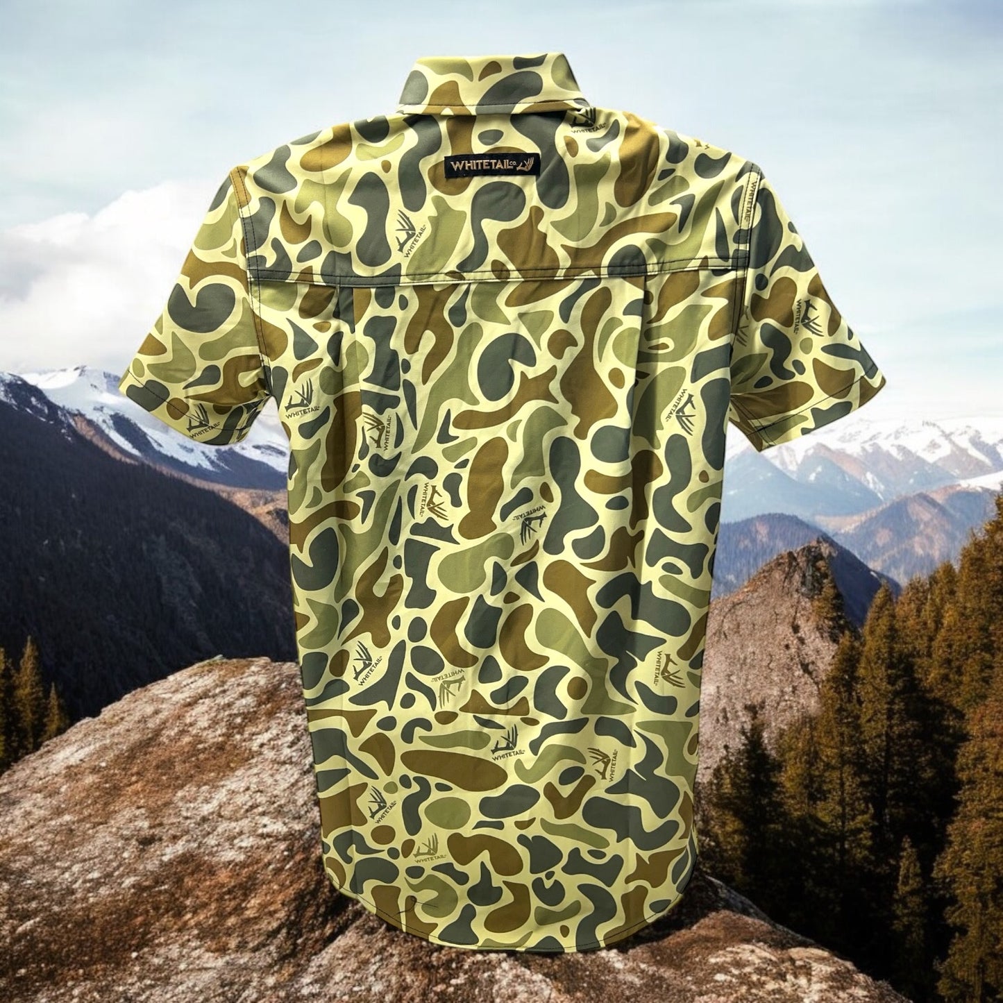 New Whitetail Co. Old Camo Button Up