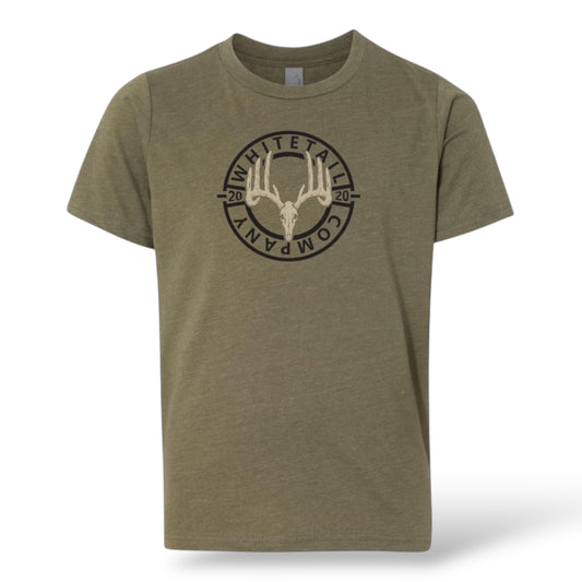 Whitetail Co. Youth Tee Olive Drab
