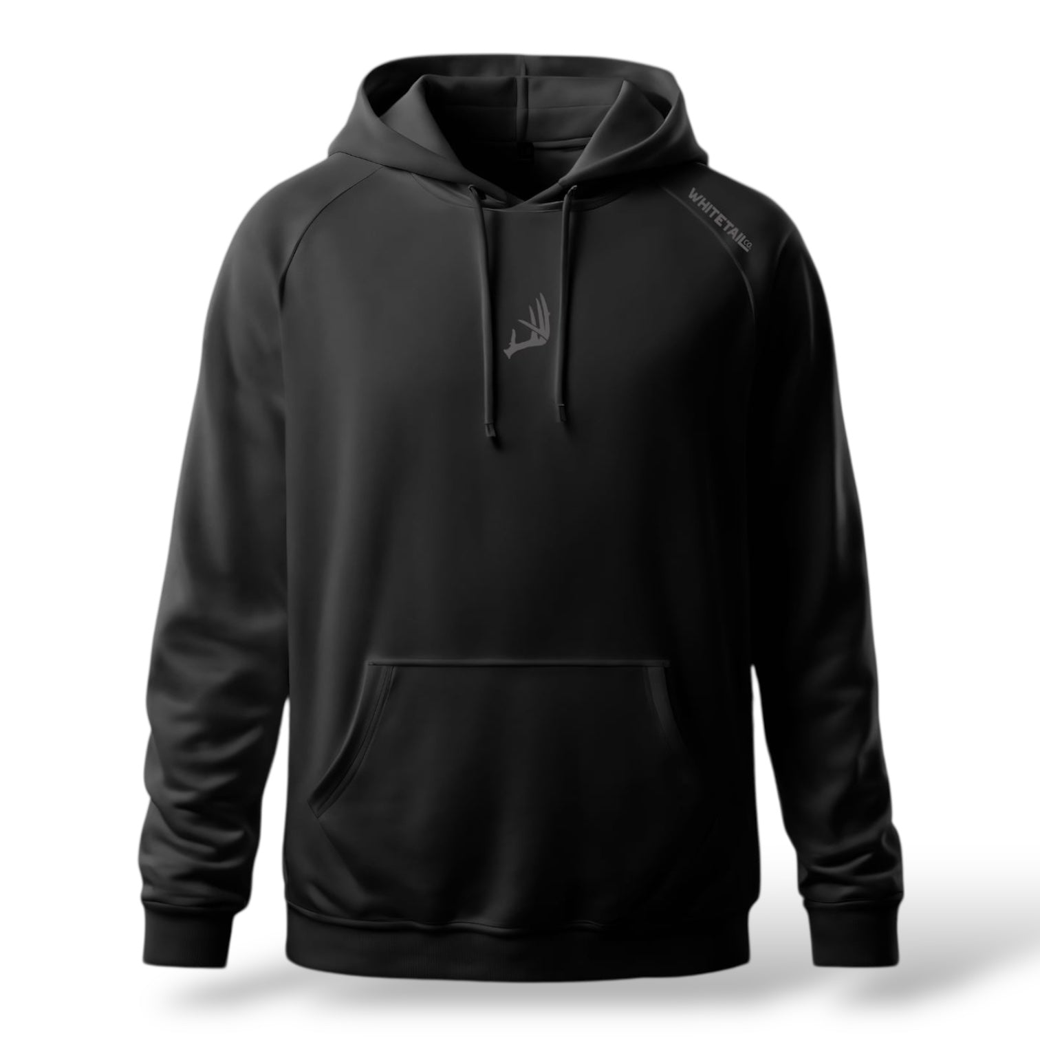 Whitetail Co. Ridge Core Hoodie Midnight Black