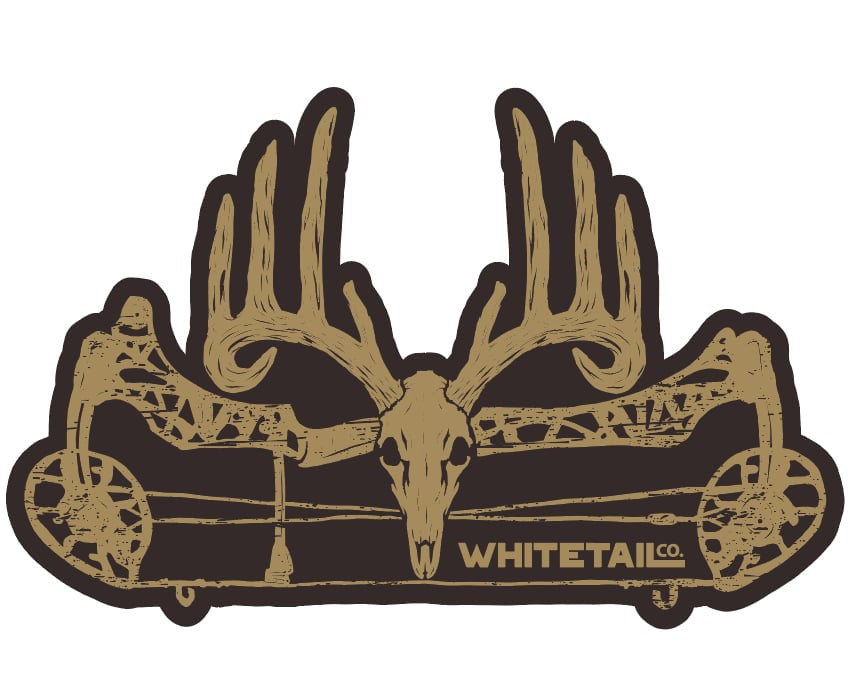 Whitetail Co. Clean 10 3” Decal