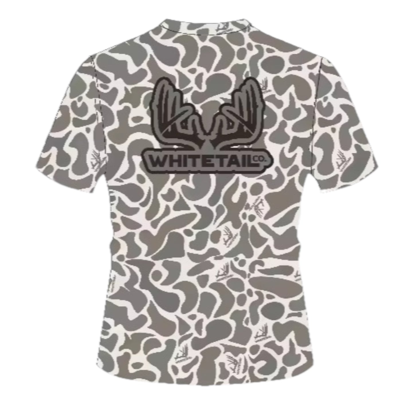 Coming Soon !!! Whitetail Co. Old Camo Faded Pocket Tee