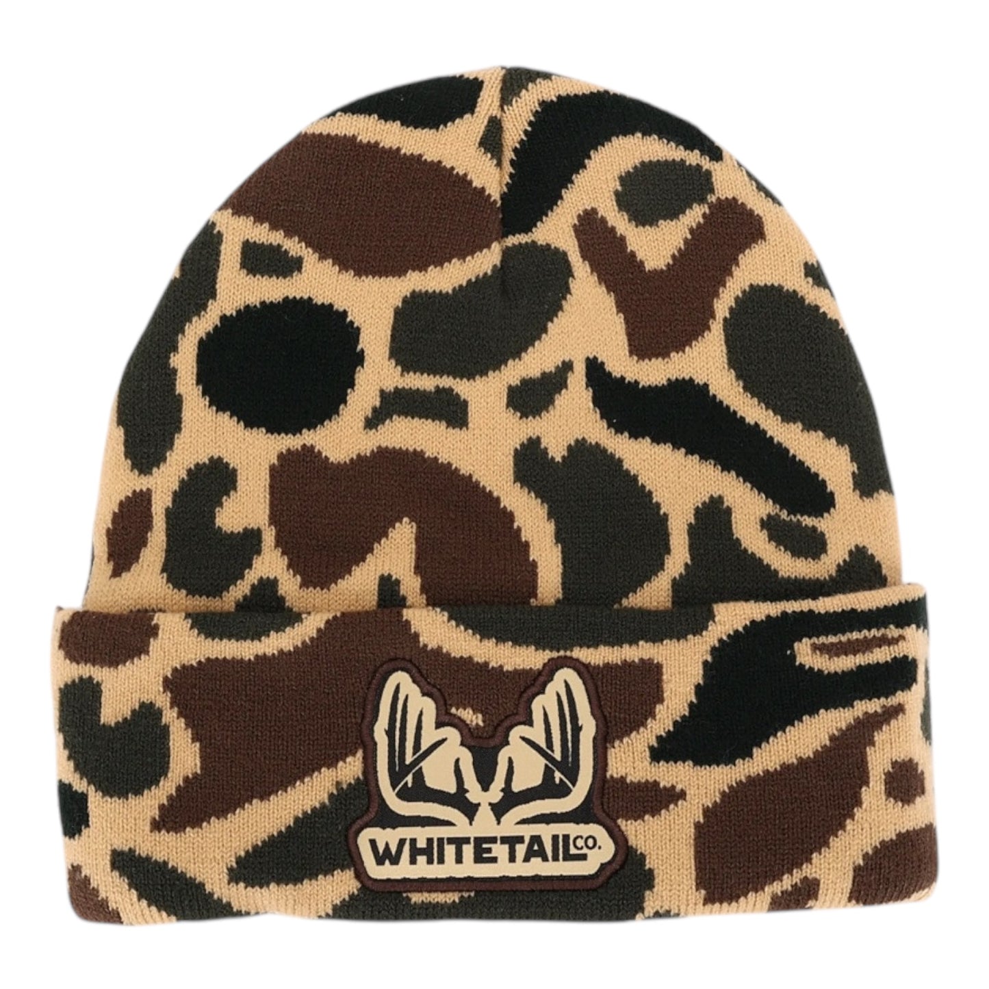 Whitetail Co. Old Duck Camo Knit Hat