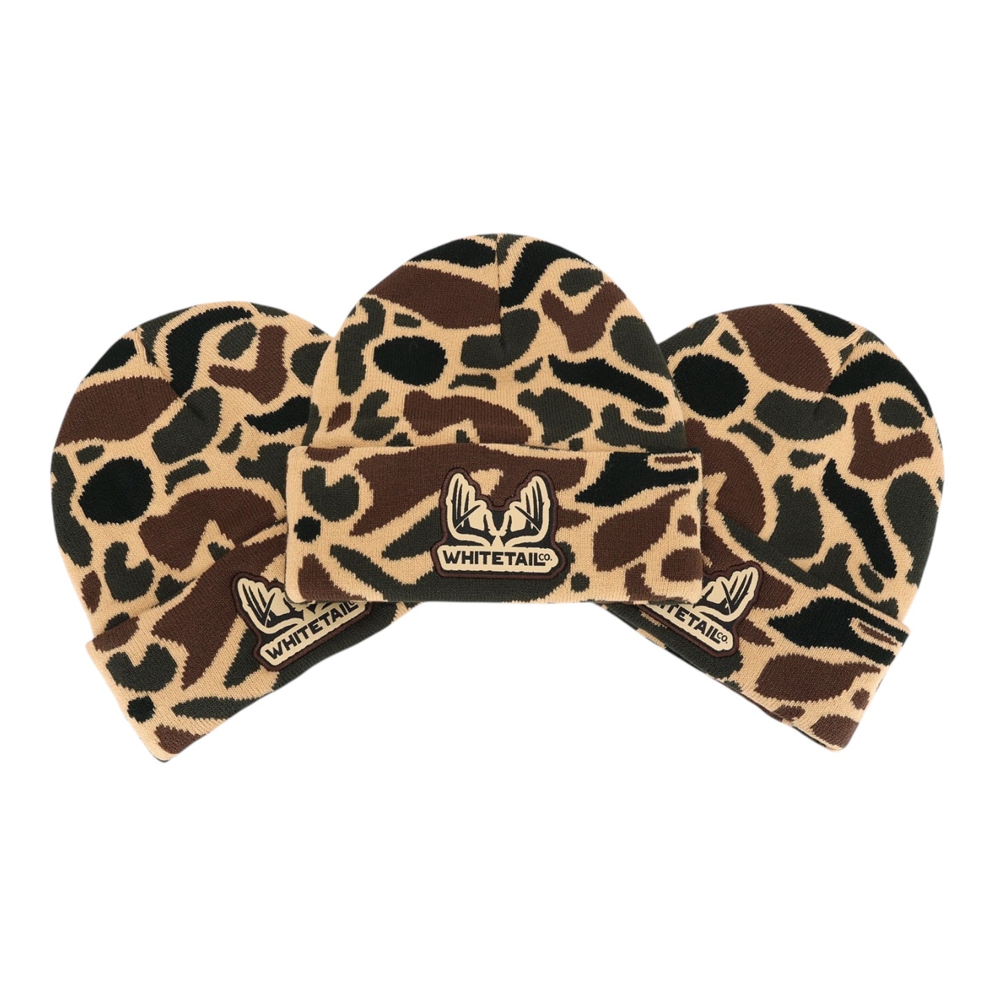 Whitetail Co. Old Duck Camo Knit Hat