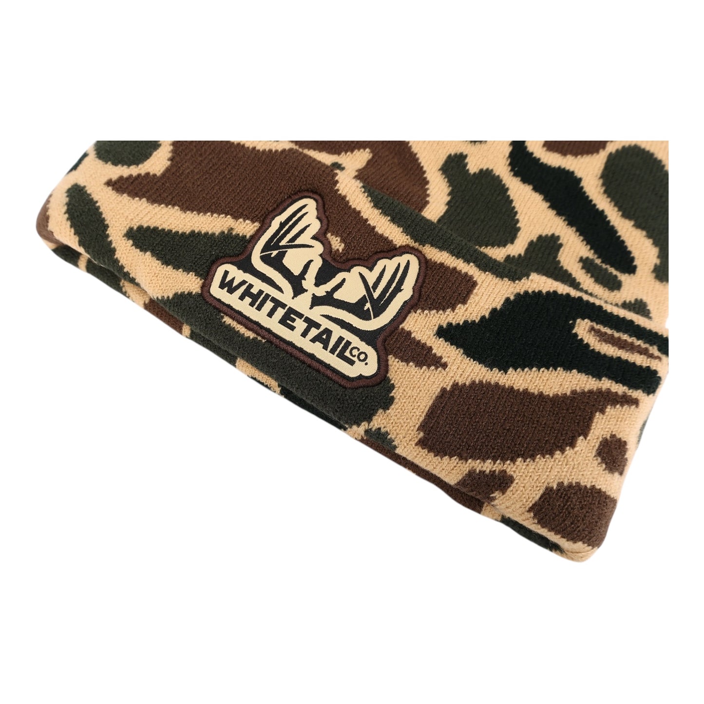 Whitetail Co. Old Duck Camo Knit Hat