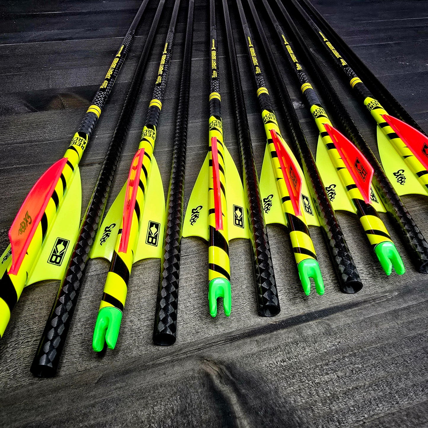 Reigning Archery Tiger Stripe Arrow Wraps