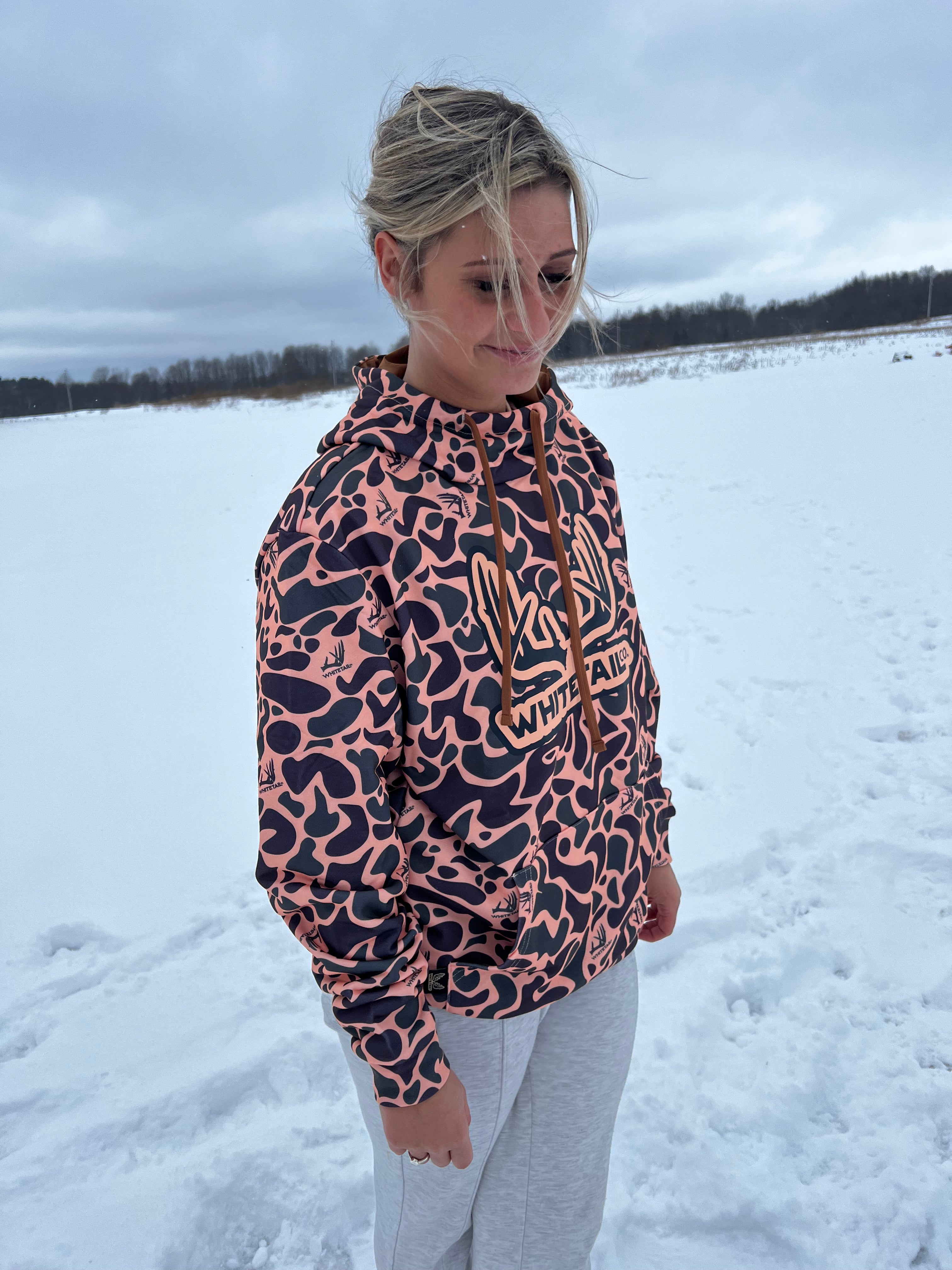 Whitetail Co. OLD Camo Logo Hoodie