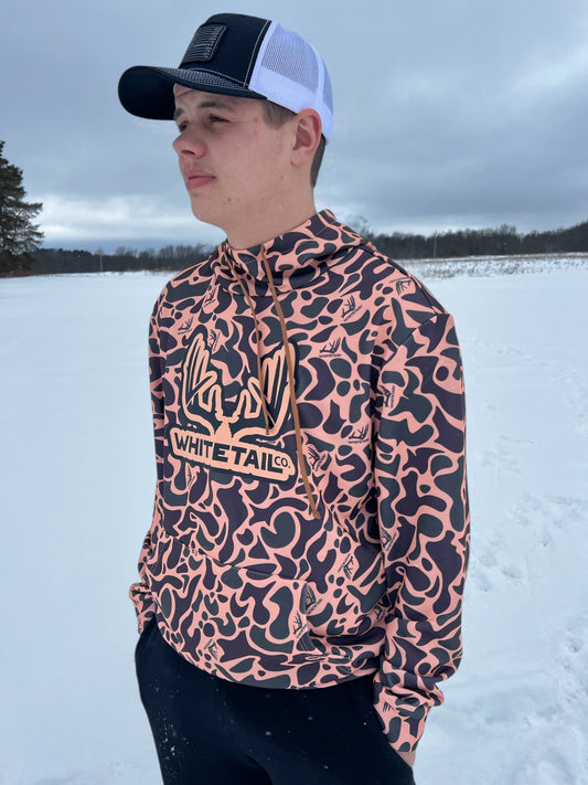 Whitetail Co. Logo Camo Hoodie