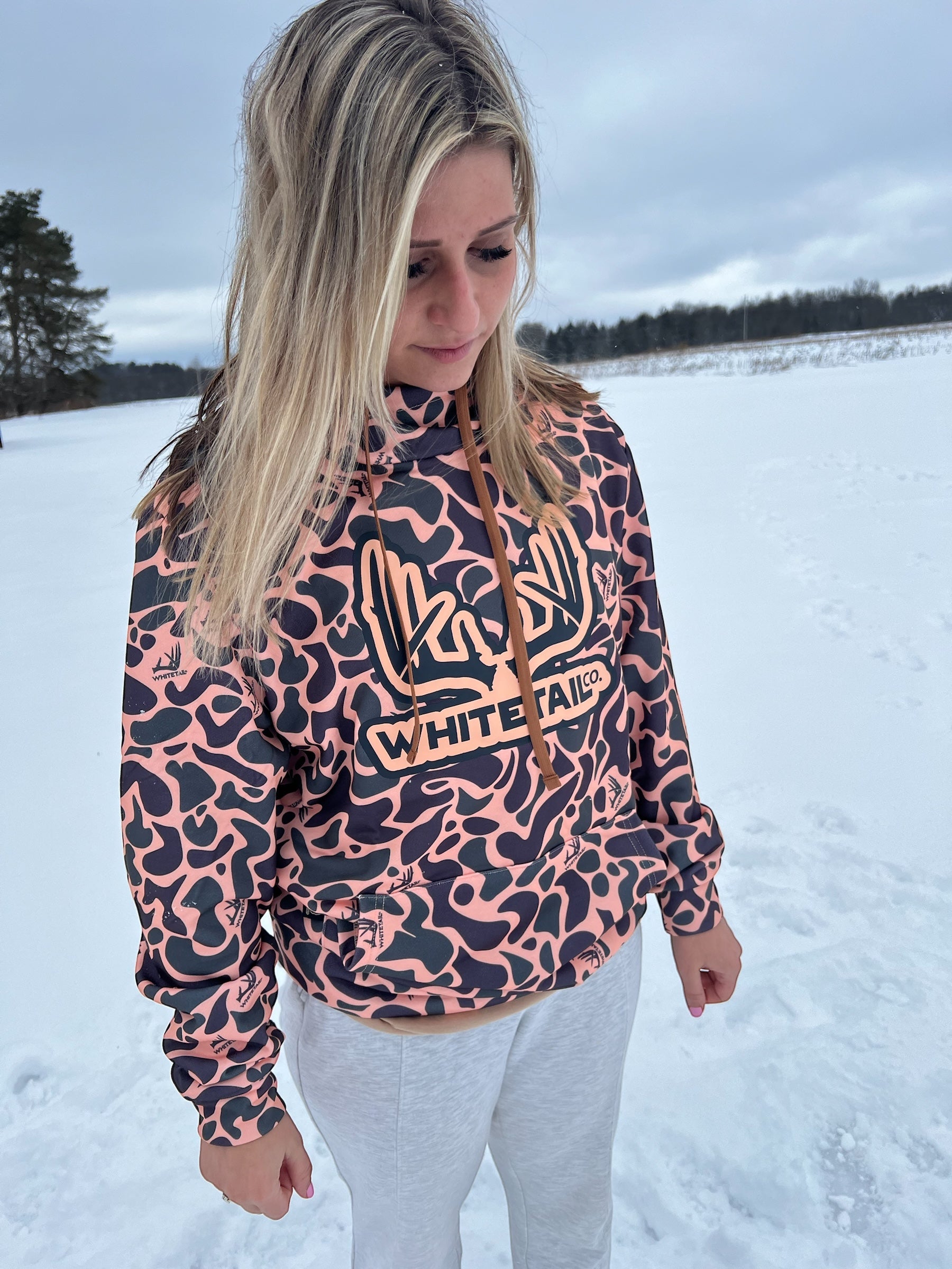 Whitetail Co. OLD Camo Logo Hoodie