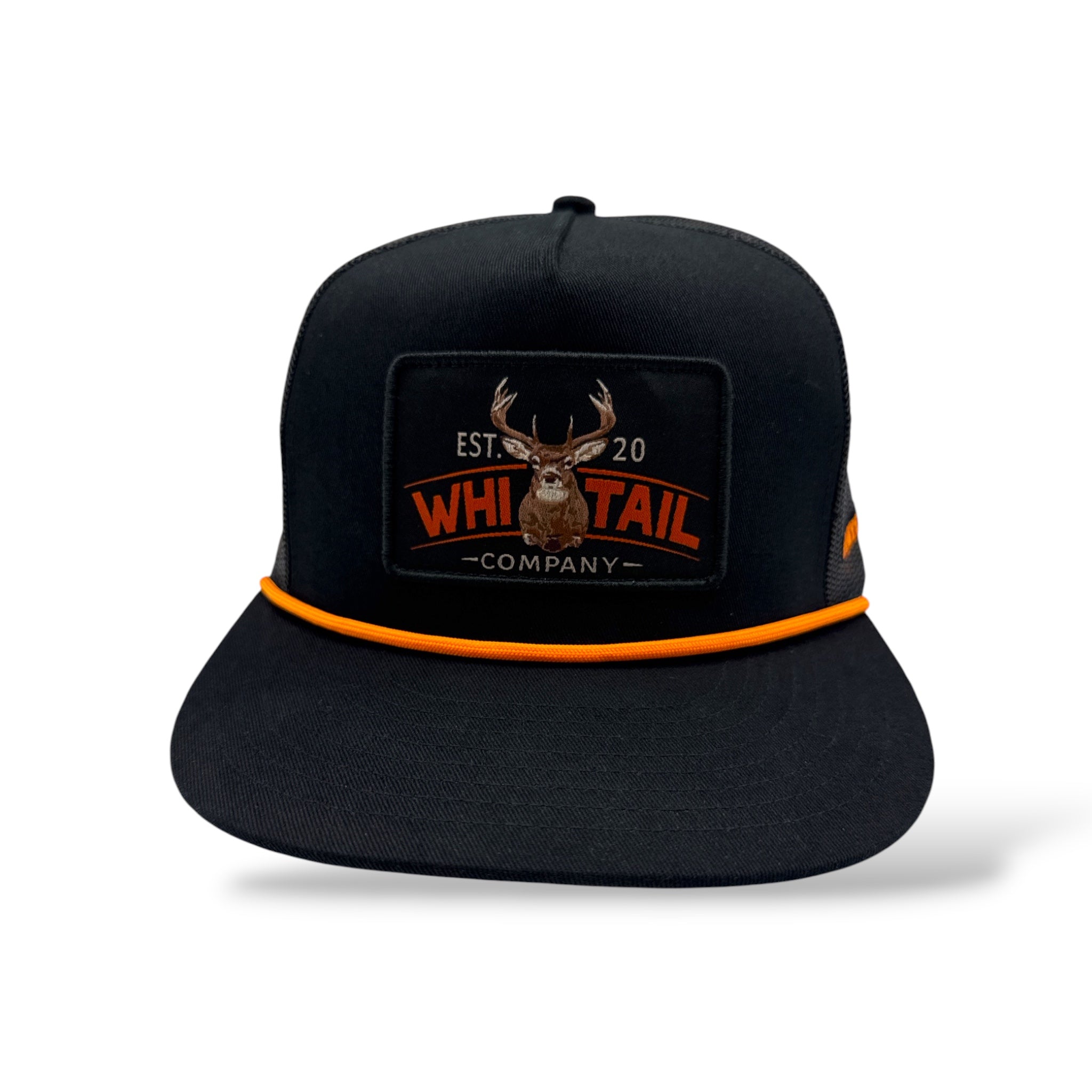 Whitetail Co. | Wall Hanger | Trucker | Black | Ropy