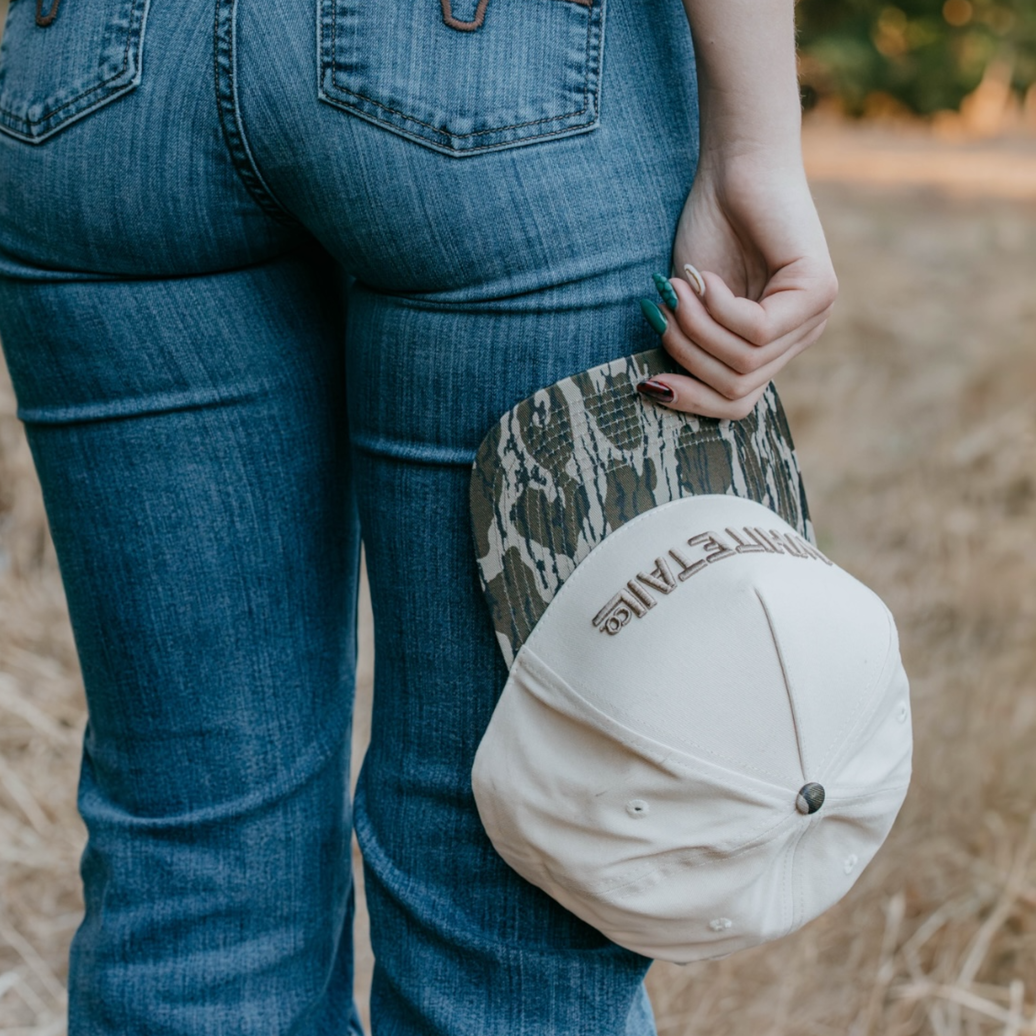 Whitetail Co. Washed Brim Trucker