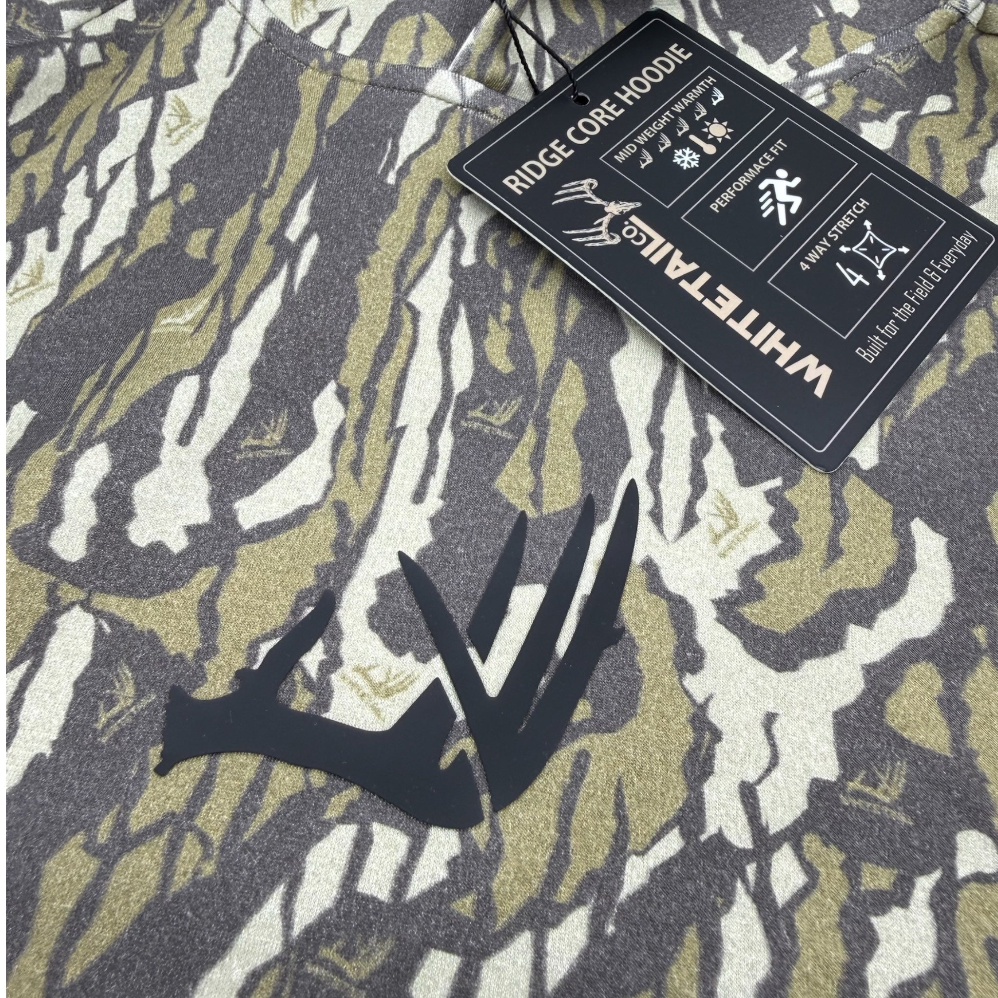 Whitetail Co. Ridge Core Hoodie Old Tree Bark