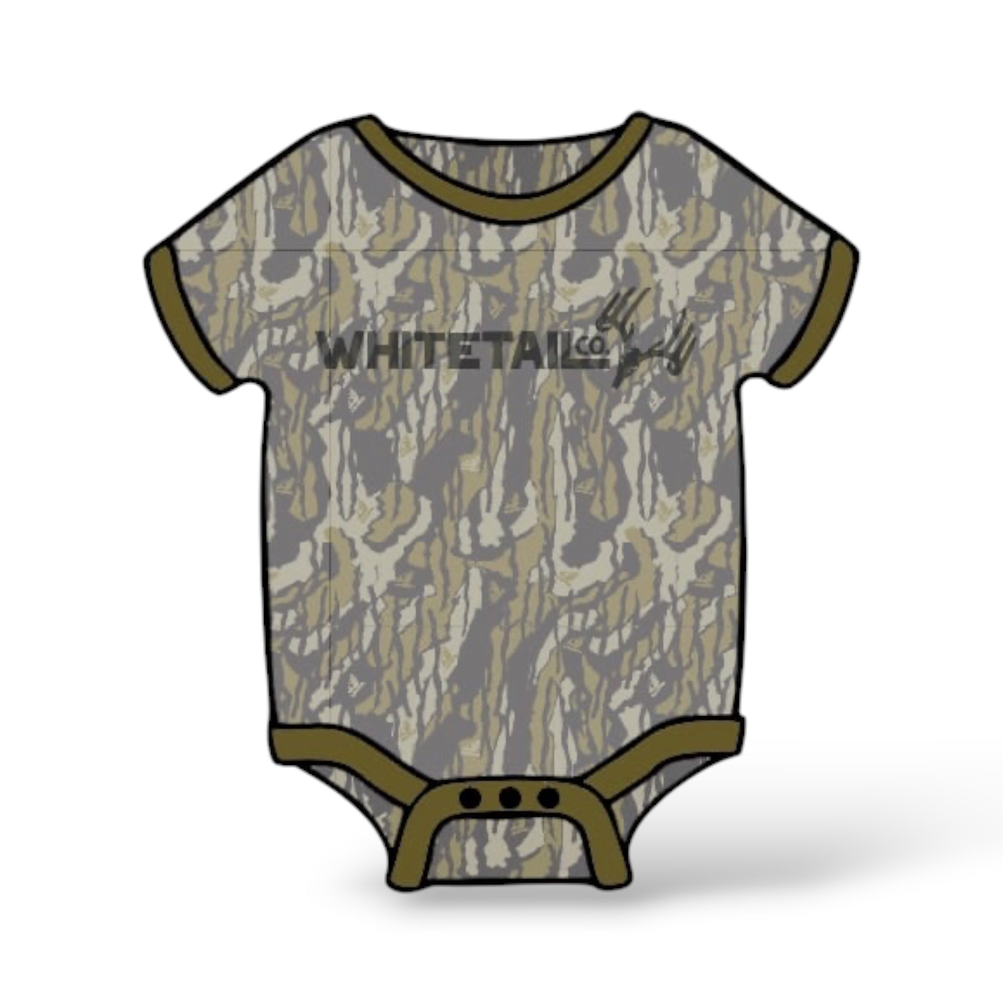 Whitetail Co. | Little Tracker | Onesie