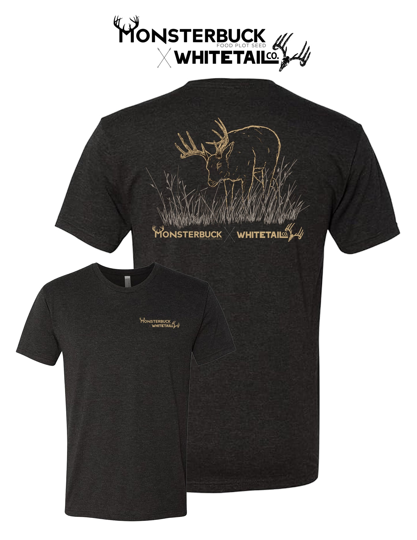 Pre Order - Monsterbuck X Whitetail Co. Beanfield Buck Tee Limited