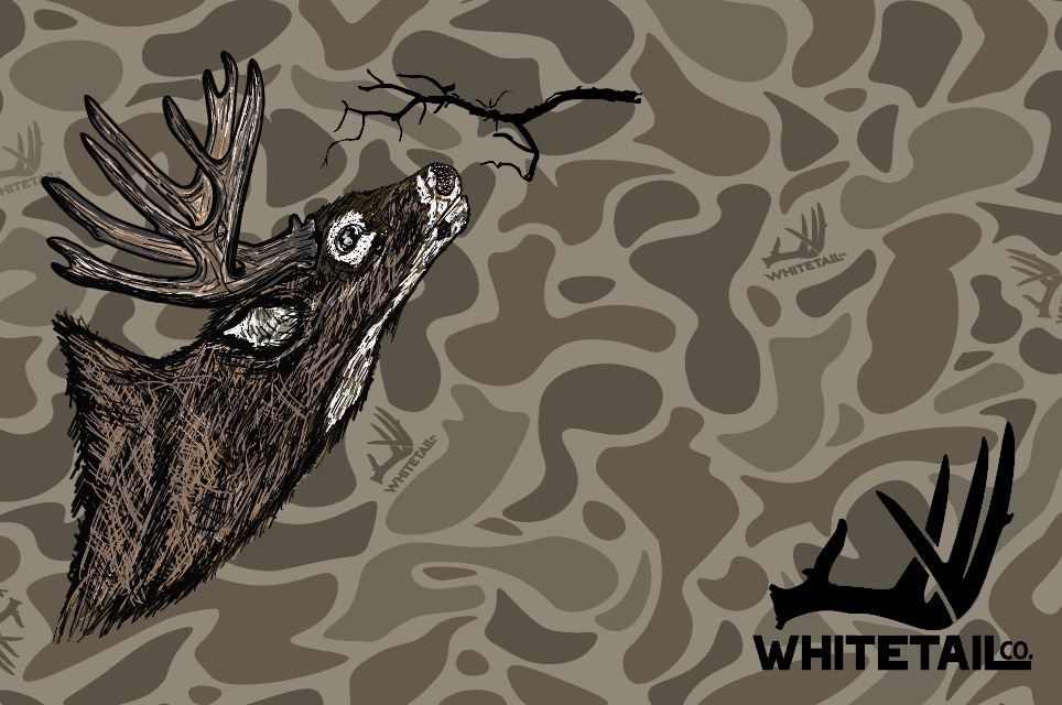 Whitetail Co. OLD Camo 3x5' Flag