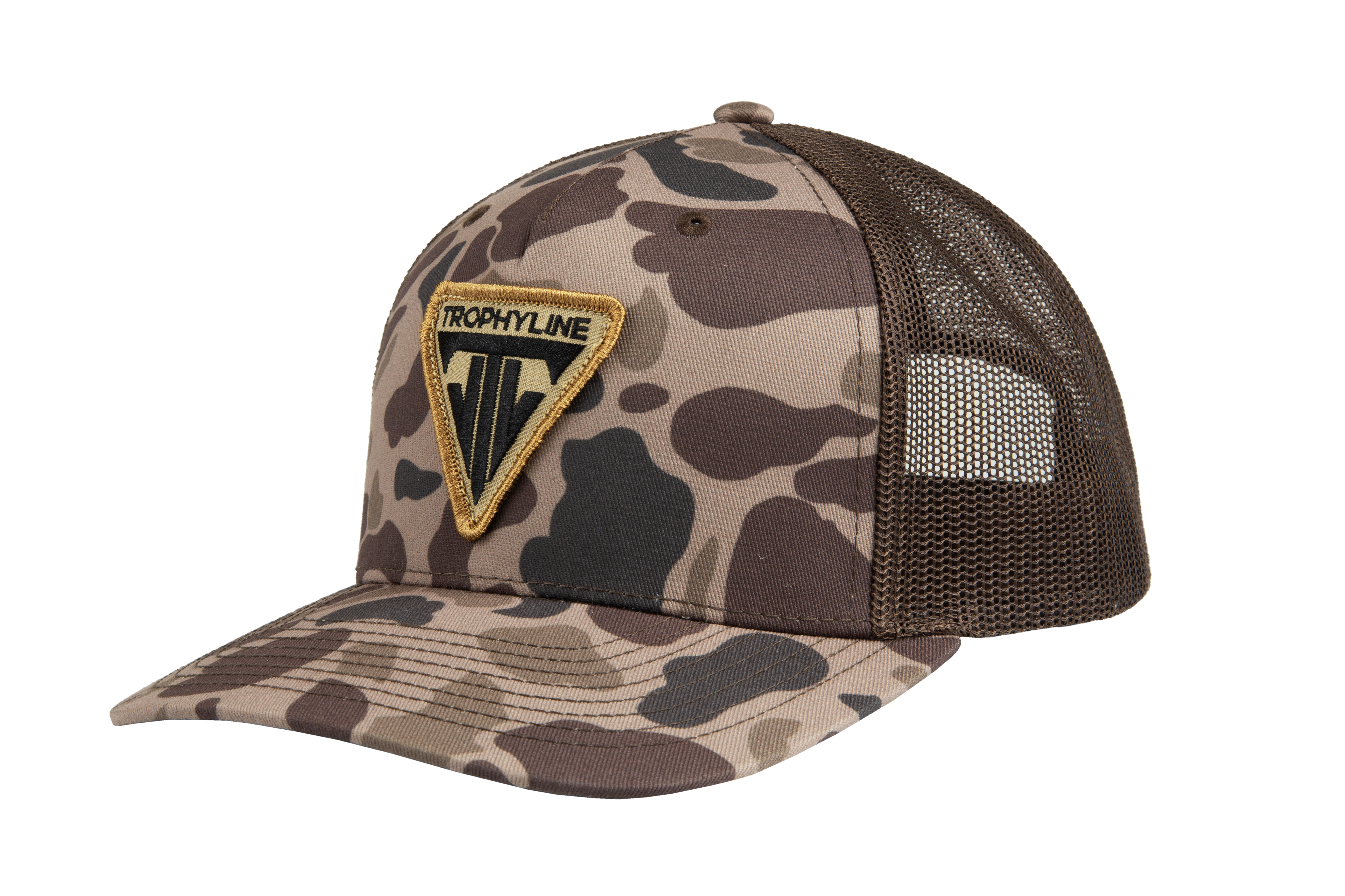 Old School Camo Patch Hat