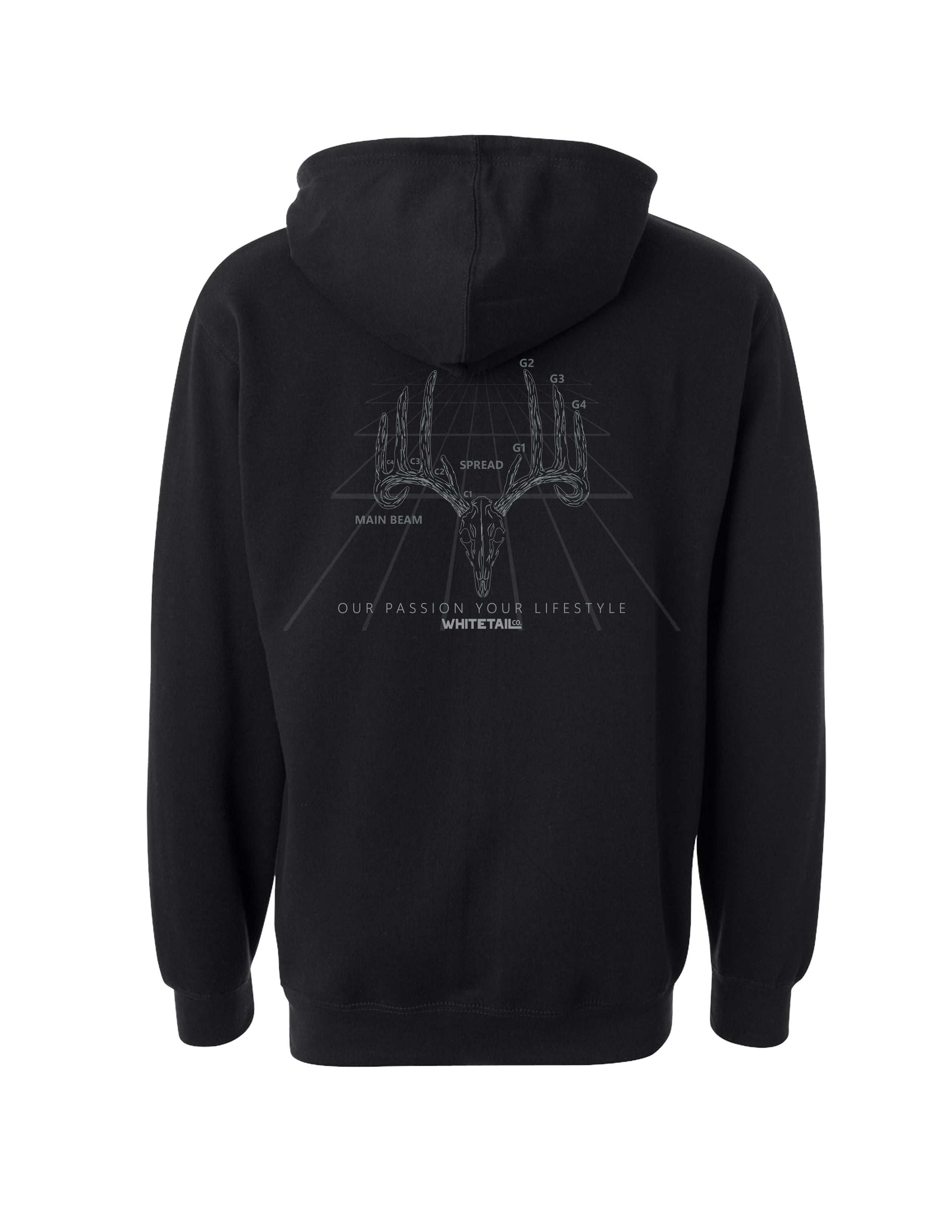 Whitetail Co.  Earned Inches Hoodie
