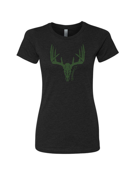 Whitetail Co. Womens Skull Tee