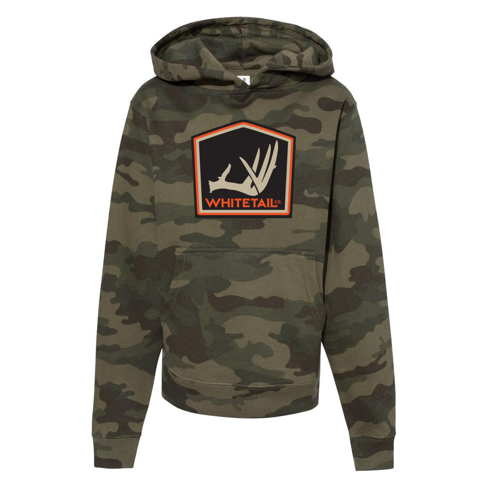 Youth Whitetail Co. Camo  Hoodie