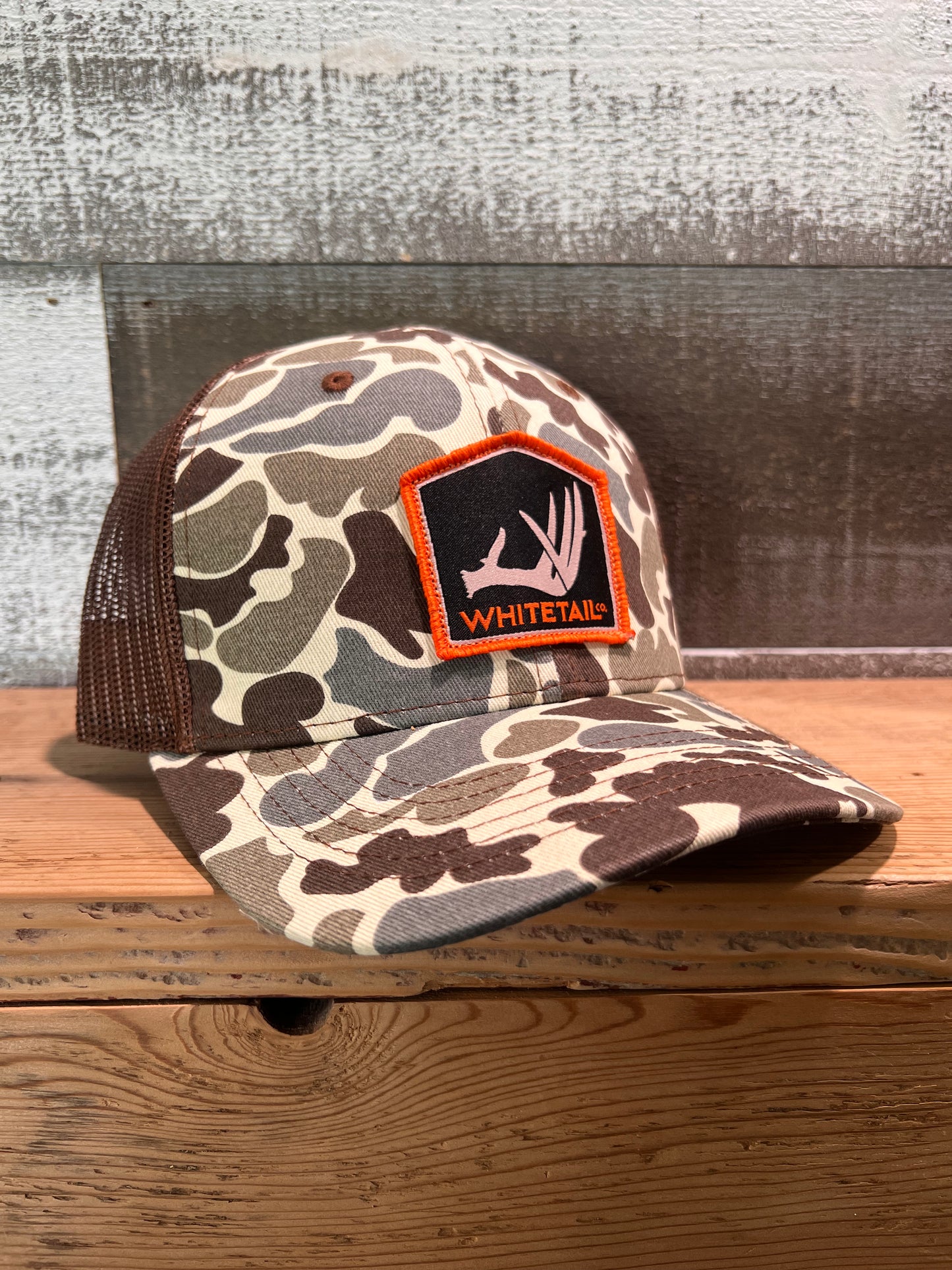 Whitetail Co. Old School Camo Mesh Back