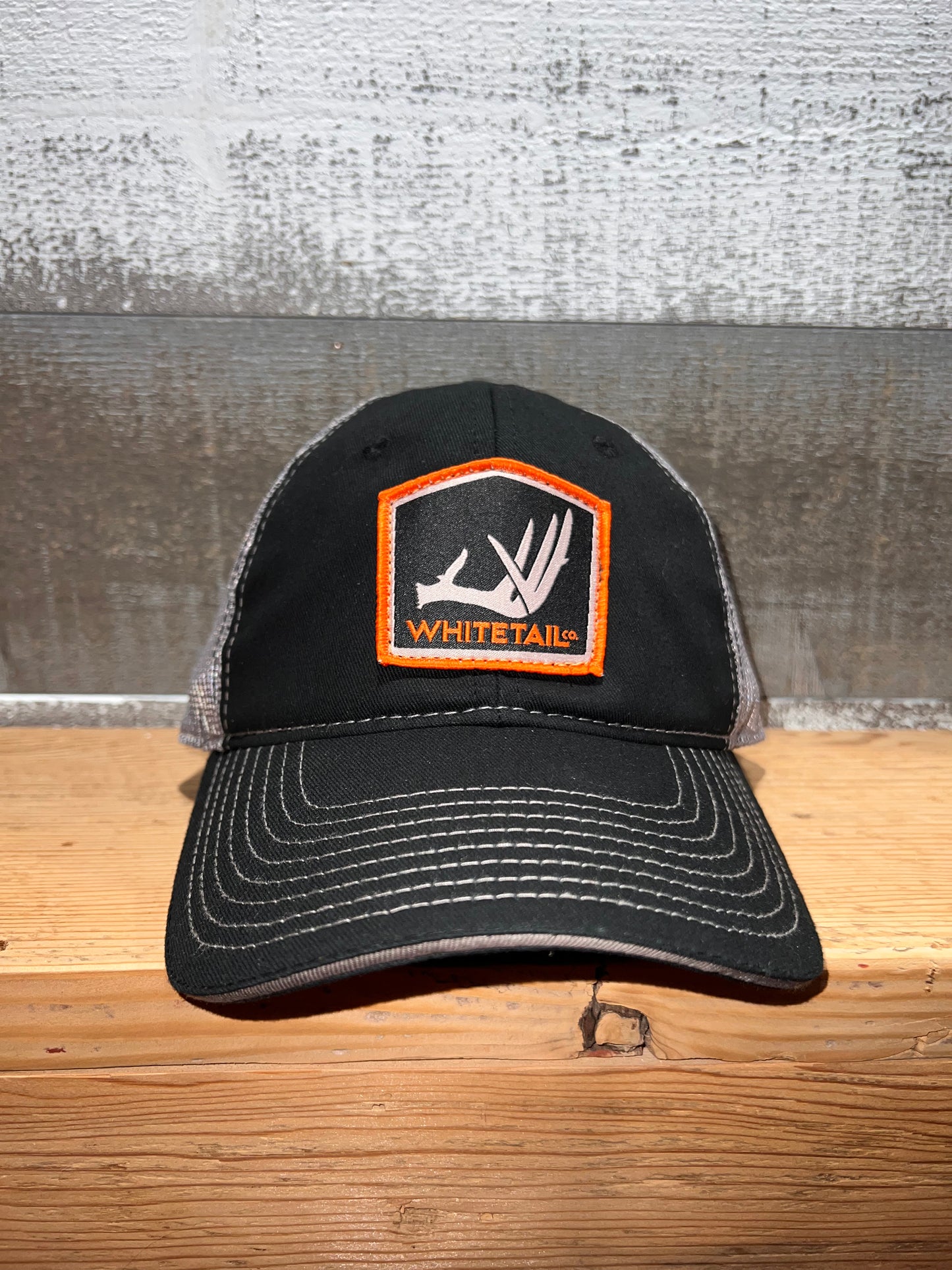 Whitetail Co. Unstructured Shed Hat Black/Charcoal