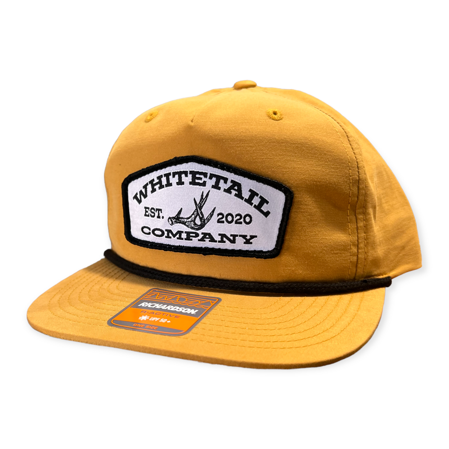 Whitetail Co. Richardson Ropy Hat Biscuit/Black