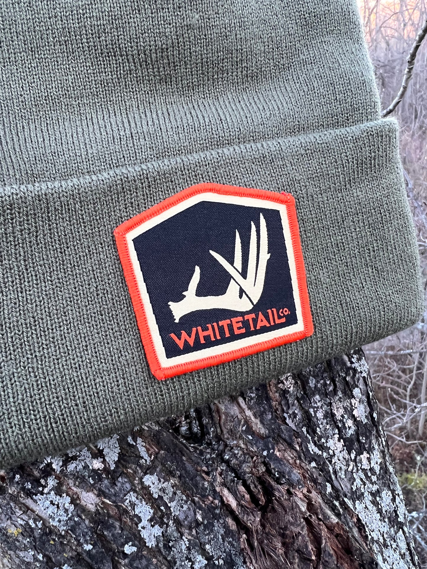 Whitetail Co. Knit Hat Olive Drab