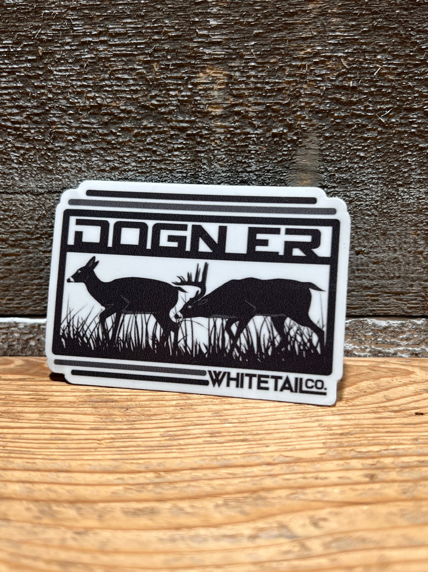 Whitetail Co. Dogn ER 3” Decal